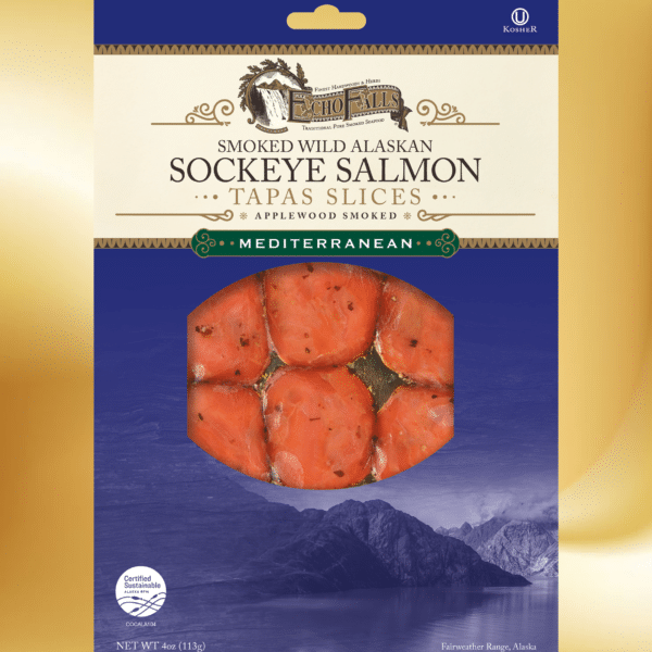 SMOKED WILD ALASKAN SOCKEYE SALMON